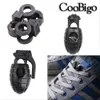 20pcs Cord Lock Lock Stopper a levetta molla Paracord Clip Clip Class Accessori per la scarpa da scarpe da tiro sportivo.