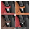 Leather Car Styling Seat Belt Buckle Clip For Jeep Renegade Compass Grand Cherokee Wrangler JK For Opel Crosa Astra J Insignia