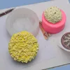 Bakningsformar Simulering av Instant Noodle Rice Ball Popcorn Fondant Silikon Mögel Diy Chocolate Candle Pips Decoration Mold 2244