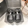 Channel Dernière version Gladiator Sandals plate-forme d'été Pool Femme Slippers intérieure extérieure Luxurys Designer Loafer Slière Slière Mule Lady Beach Men Travel Travel Sliders