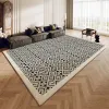 Décor de chambre à coucher rétro épaississer les tapis de luxe légers pour le salon