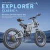 Велосипедные езды Ekx X20 Электрический велосипед Moped Moped Ebike 20-дюймовый жирная шина 2000 Вт 48 В 35AH ROAD ROAD EBIKE ELECTION BICYCLE для взрослых E Bikes L47