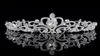 Cristaux de perles brillantes Couronnes de mariage 2019 Crystal Veil Tiara Crown Bandband ACCESSOIRES DE CHEUR ACCESSOIRES DE MEDIAGE 9557071