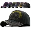 Ball Caps YORK Embroidery Baseball Fashion Distressed Faded Casquette Man Women Outdoor Sports Trucker Cotton Sun Hats