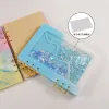 Quicksand Notebook Silicone Casting Molds Butterfly Star Love Checkerboard Notebook Cover Epoxy Resin Mould DIY Jewelry Crafts