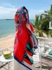 Szaliki Summer vintage eleganckie kobiety jedwabny szalik sarong plażowy szal kwiatowy nadruk lady filta przeciwsłoneczne chusta