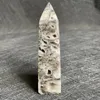Decorative Figurines 71g Natural Sphalerite Wand Point Polished Quartz Crystal Tower Healing Obelisk