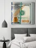 Dollar Money Poster Inspirierende Leinwand Art Canvas Gemälde Wandkunst Bilder für Wohnzimmer Home Decor No Frame4096996