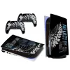 Autocollants NOUVEAUX DESIGN PS5 Disk Edition Skin Sticker Decal Cover pour Sony Playstation 5 Disc Console et 2 contrôleurs Vinyle d'autocollant pour la peau