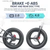 Bikes Ride-ons ZPW x20 Electric Bicycle 2000W 48V35AH HUBRAULIC Huile Brake E Bike 20inch 4.0 pneu hors route vélo électrique évitement de montagne adulte L47