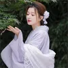 Ropa étnica estilo japonés yukata vestido vintage mejor kimono pogray viajar po púrpura encaje