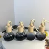 Bottiglie di stoccaggio a forma di zucca bottiglia per profumo a sospensione deodorante per aria oli essenziali diffusore in vetro ornamento sospeso sn1792