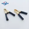 2 datorer 50a Röd svart 80mm Crocodile Clip Car Caravan Van Batteritest Lead Clips Pure Copper Alligator Clips Connector Plug Power