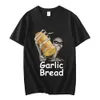 Maglietta per pane all'aglio uomini da donna magliette di moda maglietta in cotone per bambini top hip hop tees boy tees y2k vestiti unisex rapper magazzino 240402