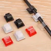 1/30PCS Cable Clips Self Adhesive Cord Management Wire Holder String Light Organizer Clamp Desk Car Wire Clip Accessories
