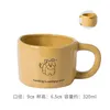 Canecas criativas criativas artesanais irregulares caneca de cerâmica de casal personalizado copo de água e casa carregando xícaras de café presentes