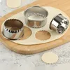 Baking Tools 3Pcs/set Stainless Steel Circular Dumpling Mold Kitchen Skin Making Die Cookie Cutter Biscuit Cake Supplies