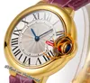 CRW6920097 Schweizer Quarz Frauen Watch JBLF 33 Wickelte 18k Gelbgold Hülle Silber Schwarzes Römischer Zifferblatt Roter Croc -Gurt Super Edition Ladies Uhren Lady Puretime Ptcar