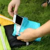 Depolama torbaları 4 renk kanca cep portatif torba seyahat kozmetik çanta açık organizatör su geçirmez yüzme sırt çantası yağmur kapağı
