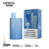 Nouvelle arrivée Tastefog Titan 12000 Puffs Factory Wholesale Disposable I Vape Electronic Cigarette