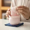 Teaware Sets Portable Teapot Tea Cup Set Kit Household Making Travel Outdoor Bag Chinese Supplies 1 Bowl 2 Cups