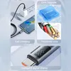 Кабель USB типа C PD 100W Type C до USB C 7A Проводной шнур для зарядного устройства для iPhone 15 Oppo realme Huawei Poco Samsung Display Cable