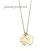 Designer sieraden ketting 18k goud vergulde ketting hart ketting