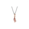 PENDANTS PAN S925 Sterling Silver San Valentino Feather Heart Necklace Coppia Star Pearl fai da te