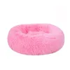 Cat Winter Dog Kennel Puppy Mat Round Pet Lounger Cushion For Small Medium Large Dogs Pet Bed Warm Fleece Dog Bed269M