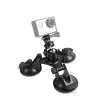 Accessories Triple Suction Cup with 360 Degree Ball Head for Cameras Mount Vehicle Recorder Suction Mount For Car use