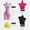 Velvet Underwear Mannequins Half-Long Length Bra Mannequin For Women's Clothing Store Display Stand's Femme's Adult Mannequin Accessoires X