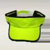 Visors Ball Caps extérieur lime lime verts hommes Visor Caps Neon Pink Women Visor Soleil Swimming Tennis Running Sport Visors 240412