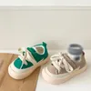 Zapatos de lona para niños Baywell para niñas zapatos de color sólido para niños