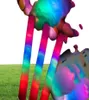 LED Light Up Cotton Cône Cône Colonie Colorful Blowing Marshmallow Sticks imperméable Colorful Marshmallow Glow Stick6273565