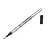ペンデューク10.2cmの長さ短いボールポイントペン補充10pcs/lot 0.5mmブラックインクフラットローラーボールペンリフィル2009,338など