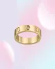 LOVE SCER BAND RING Classic Fashion Design Fashion Design Titanium Steel Jewelry Men Promed Prome Femme Anneaux de mariage2460456