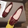 Casual Shoes Large Size Women's 2024 Spring Fashionable Square Toe Patent Leather Flat Bottomed Maternity Versatile