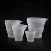 30-100 ml de silicone pliable à mesurer la tasse à récipient à contenant multi-beaux en silicone tasse bricolage pour fabrication de bougies à moule à résine