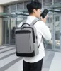 Backpack Vintage Men's Wateropers Business USB Charging Backpacks Book Bag notebook elegante backbag mochila