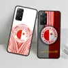 Sk Slavia Praha Tchèque République Téléphone Case pour Xiaomi Redmi Note 12 plus 12s 11 11t Pro 5G 11E 11S 4G 10 10S 9 9S 9T 8 8T 7 6 5 C