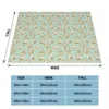 Dekens dnd game deken flanel terrarium dobbelstenen gezellige zachte fleece sprei