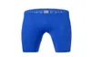 Men039s shorts compressão masculina 34 calças de elasticidade seca rápida spandex tight risques fitness perneiras magras calças 2390949