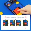 Acessórios YouPin Giiker Puzzle Super Slide Huarong Road Smart Sensor Game 500+ Question Bank Ensino Desafio Fun Toy para crianças