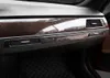 Acessórios para interiores do carro adesivo de fibra de carbono copiloto coping copo de água tampa do painel para BMW E90 E92 E93 3 Série LHD RHD8273198