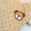 Chien Vêtements d'hiver Gire de flanelle Petit chiens moyens en peluche moteur moteur moteur Puppy Pet Sweatshirt chaud