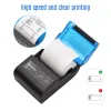 Skrivare Portable Mini Thermal Printer 2 Inch Wireless USB Kvitto Bill Ticket Printer Lägg till 58 mm papper kompatibel med iOS Android Windows