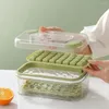 Baking Moulds Stable At Low Temperatures Ice Mold Tray With Odor Prevention 32 Grids Cube Lid Bin For Freezer Whiskey