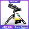 LENS APEXEL opzionale HD 36x Metal Telecot Metothot Lens Monocular Mobile Lens+ Tripode selfie per Samsung Huawei Tutti gli smartphone