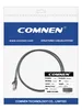 COMEN Ethernet-kabel 0,2-10 m cat6a 28Awg Gigabit Höghastighets internetkabel RJ45 F/UTP Network LAN CORD för PC PS5 PS4 PS3 Xbox