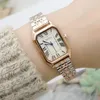 Armbanduhr Fashion Retro Digital Dial Casual Uhren Square Lederband Mode Clock Quarz Armbanduhr für Frauen Geschenk Uhr